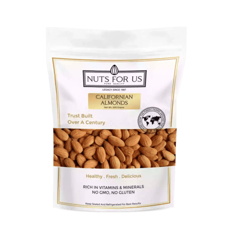 Nuts For Us Californian Almonds 500G