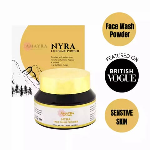 Amayra Naturals Nyra Face Wash Powder 25gm