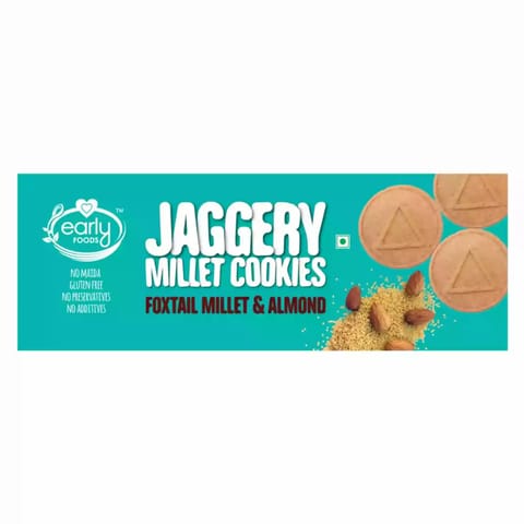 Early Foods and Foxtail Almond Jaggery Cookies 150g