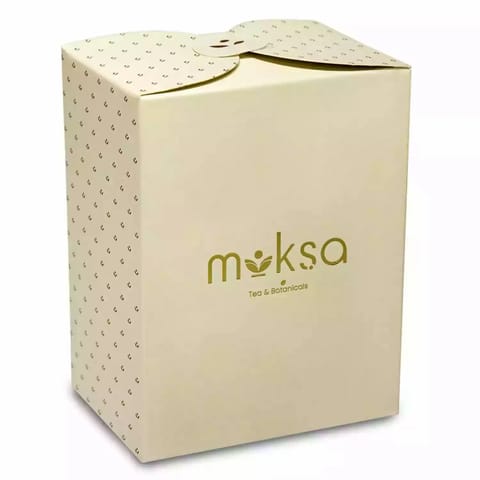 Moksa Tea Botanicals Assorted Immunity Box Sampler 9 Pyramid Tea Bags Sampler in A Immune Box