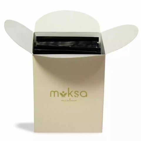 MOKSA Tea Assorted Sampler Pack Black Green Detox Masala CTC Peach Chamomile Herbal Tea Bag Set 10
