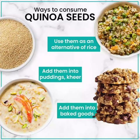 Moksa Gluten Free Quinoa Seeds 400 Gm