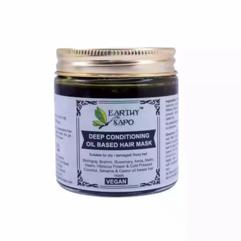 Earthy Sapo Deep Conditioning Oil Based Hair Mask 100g