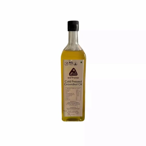 Earthwise Cold Pressed Groundnut Oil 1 Ltr