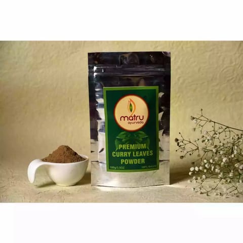 Matru Ayurveda Pure Premium Curry Leaves Powder 100 gm