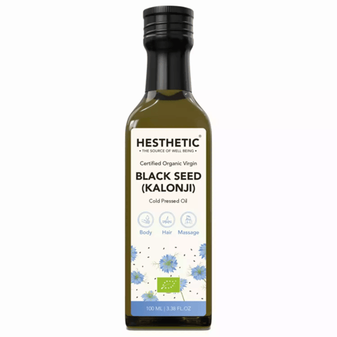 Hesthetic Cold Pressed Black Cumin Seed Kalonji Oil (100 ml)