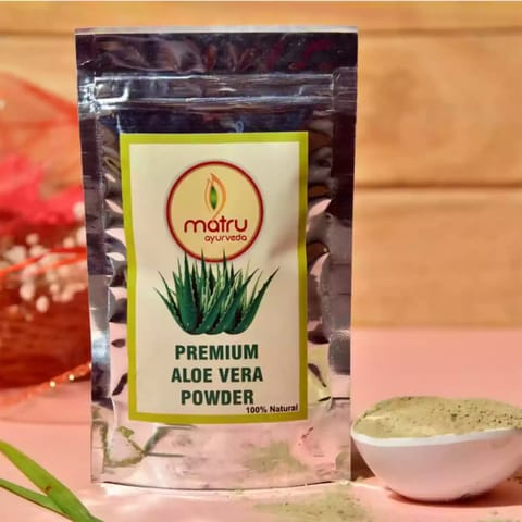 Matru Ayurveda Pure Premium Aloe Vera Powder 100 gm