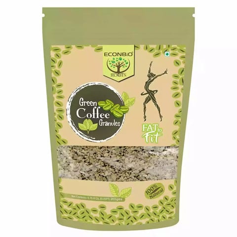 ECONBIO ROOTS Green Coffee Granules 200g Pack of 1