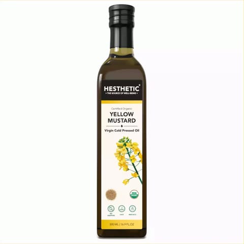 Hesthetic Cold Press Yellow Mustard Seed Oil 500ml