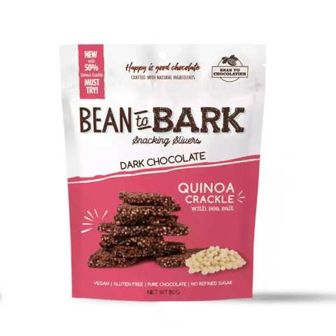 Bean To Bark Quinoa Crackle with Sea Salt 80 gms