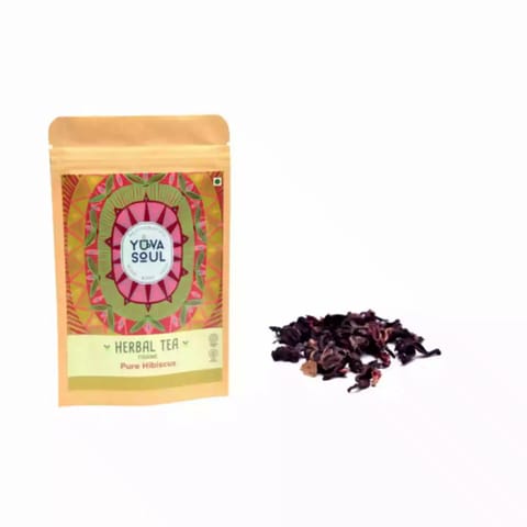Yuva Soul Pure Hibiscus Tea 75 gms 50 cups