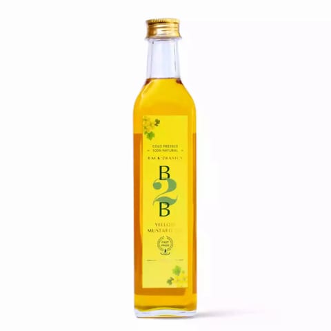 Back2Basics Yellow Mustard Oil 500 ml
