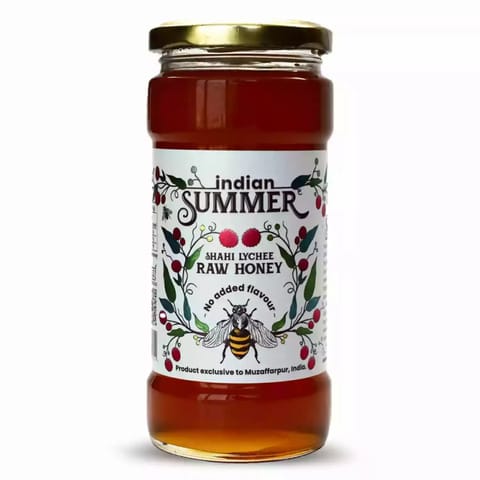 Indian Summer Shahi Lychee Raw Honey 500 gms