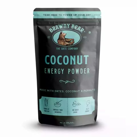 Brawny Bear Coconut Energy powder 250g