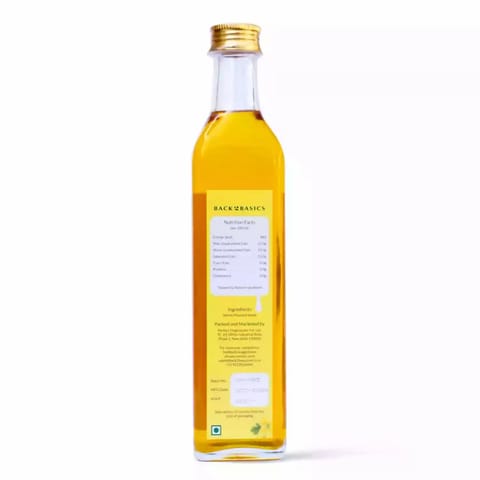 Back2Basics Yellow Mustard Oil 500 ml