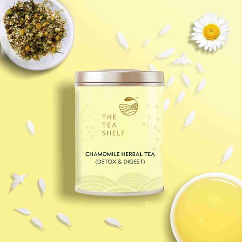 The Tea Shelf Chamomile Herbal Tea 50 gms