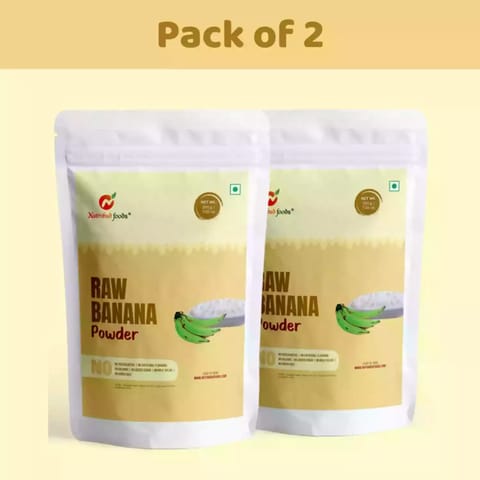 Nutribud Foods Kerala Nendran Raw Banana Powder 200g each