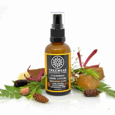 Treewear Energizing Blend Natural Cleansing Hand Lotion 150 gms