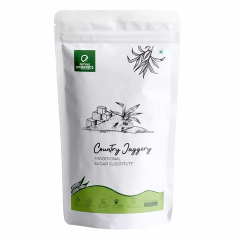 Future Organics Country Jaggery Powder Sulphur Free 500 Grams each Pack of 3