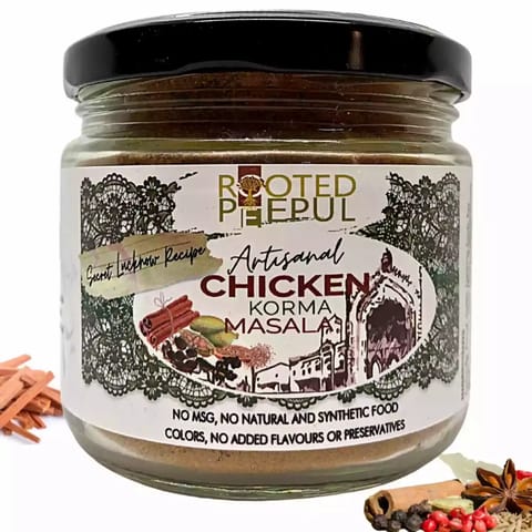 Rooted Peepul Artisanal Chicken Korma Masala 120 gms