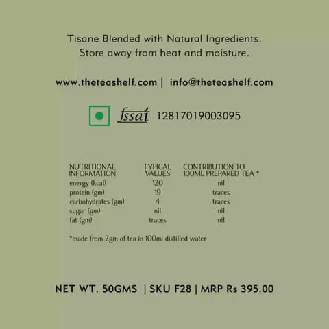 The Tea Shelf Immunity Booster Herbal Tea 50 gms