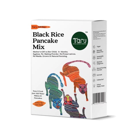 Taru Naturals Black Rice Pancake Mix 250 gms