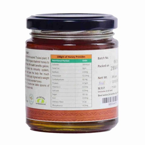 Future Organics RAW Thulasi Honey 250 gms