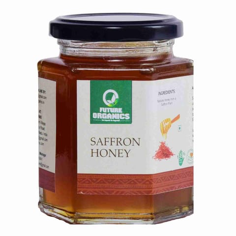 Future Organics Saffron RAW Honey 350 gms