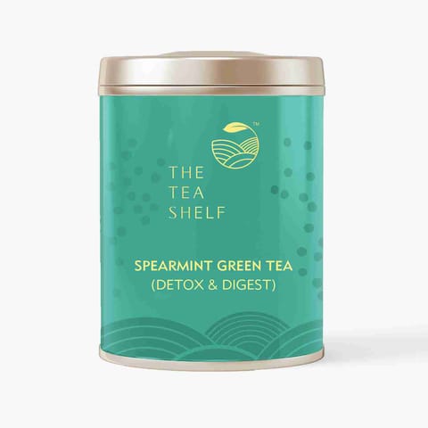 The Tea Shelf Spearmint Green Tea 50 gms