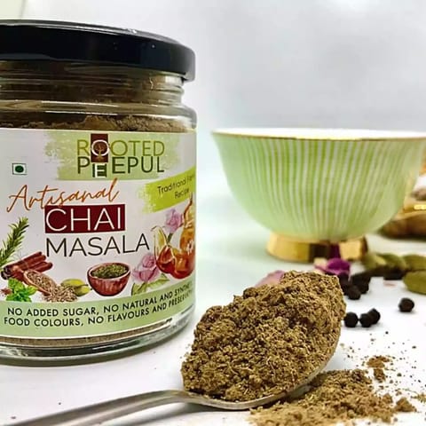 Rooted Peepul Artisanal Chai Masala 75 gms