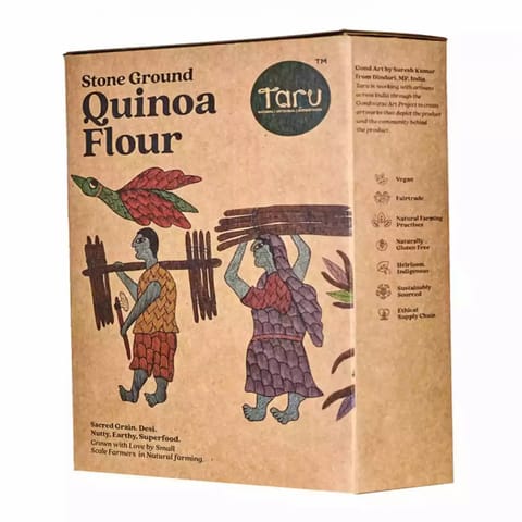 Taru Naturals Stoneground Ancient Quinoa Flour 400 gms