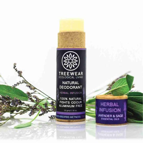 TreeWear Herbal Infusion Natural Deodorant