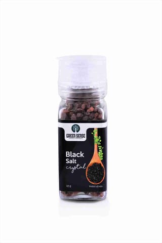 Green Sense Natural Black Salt Crystal Crusher 125 gms