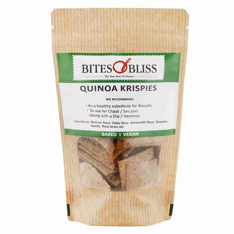 Bites of Bliss Quinoa Krisps 125gm, Pack of 2