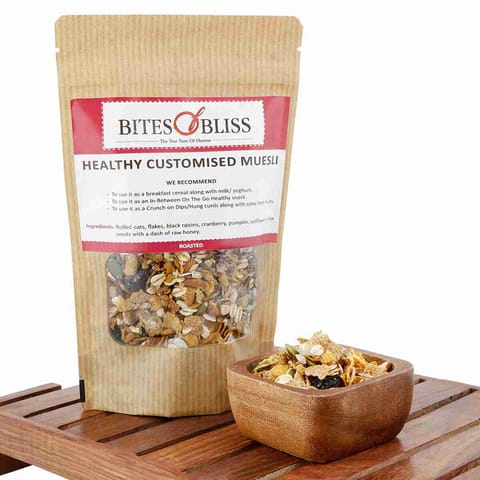 Bites of Bliss Healthy Customised Muesli 150gm, Pack of 2