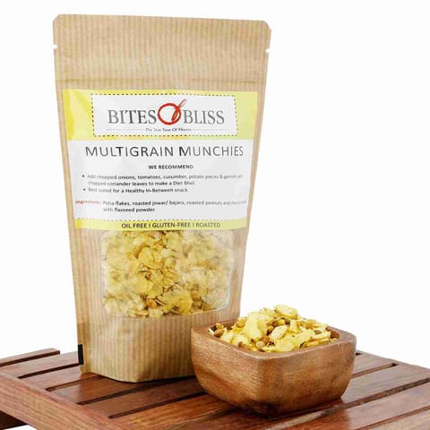 Bites of Bliss Multigrain Munchies 150gm, Pack of 2