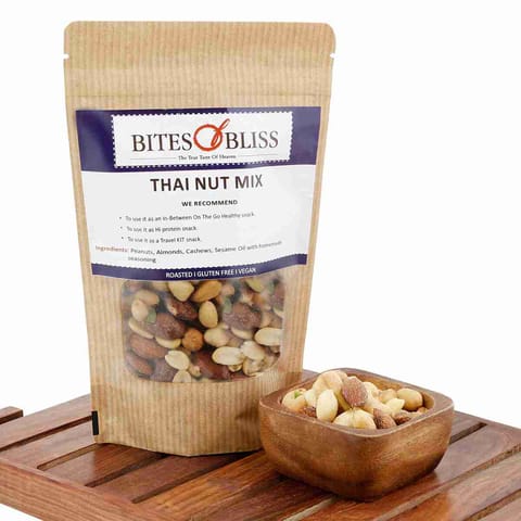 Bites of Bliss Thai NUT Mix 150gm, Pack of 2