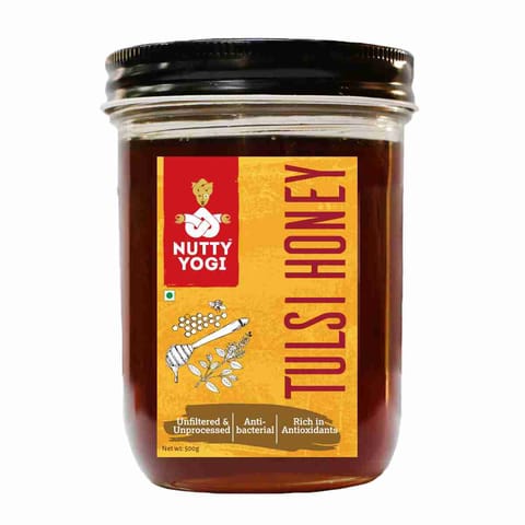 Nutty Yogi Tulsi Honey 500 gms