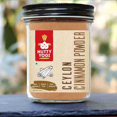Nutty Yogi Ceylon Cinnamon Powder 100 gms