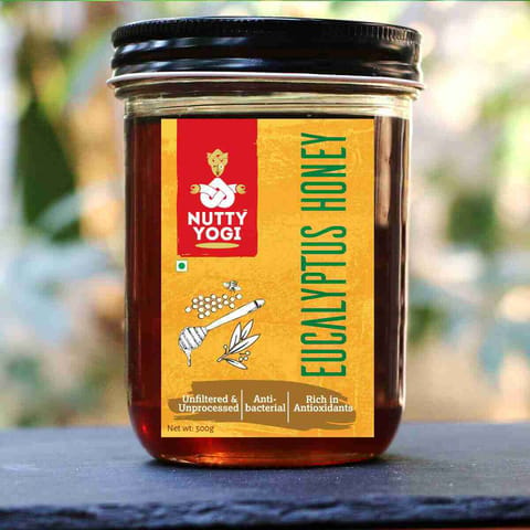 Nutty Yogi Eucalyptus Honey 500 gms