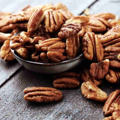 Nutty Yogi Roasted and Pink Salted Pecans 200 gms