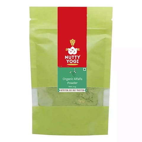 Nutty Yogi Alfalfa Powder 100 gms (Pack of 3)
