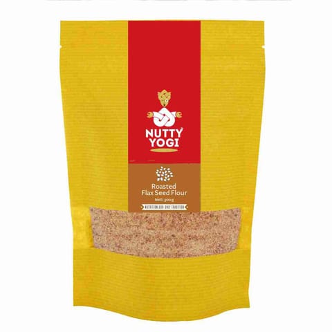 Nutty Yogi Whole Roasted Flax Seed Flour 300 gms