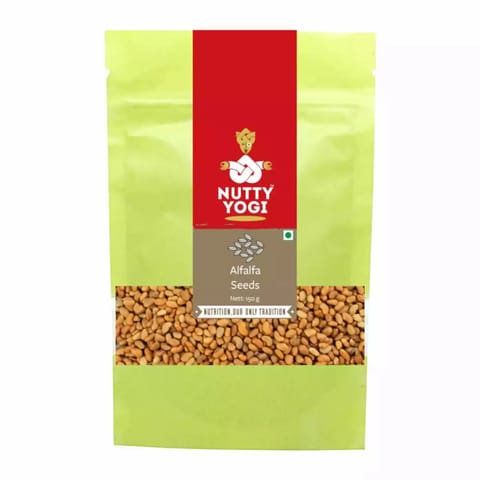 Nutty Yogi Alfalfa Seeds 150 gms