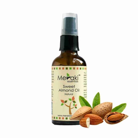 Meraki Essentials Sweet Almond Natural Oil 50 ml