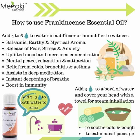Meraki Essentials Frankincense Essential Oil 10 ml