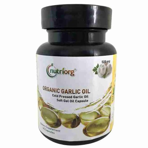 Nutriorg Garlic Oil Soft Gel (60 Capsule)