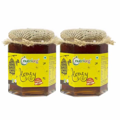Nutriorg Certified Organic Honey Pack of 2 each 250 gms