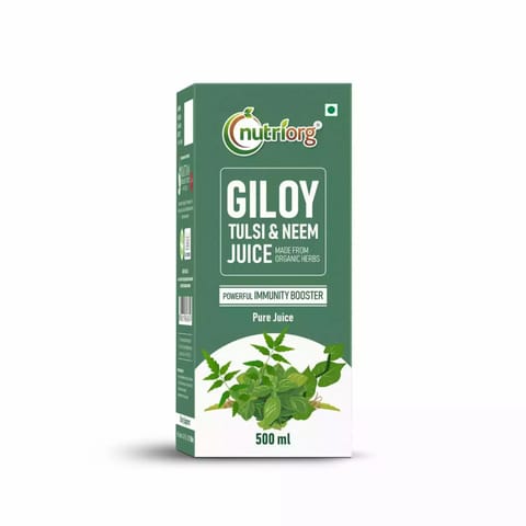 Nutriorg Giloy with Neem Tulsi Juice 500 ml