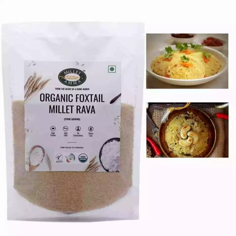 Foxtail Millet Rava Organic 500gm